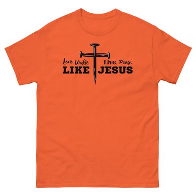 Love, Walk, Pray, Live Like Jesus T-shirt