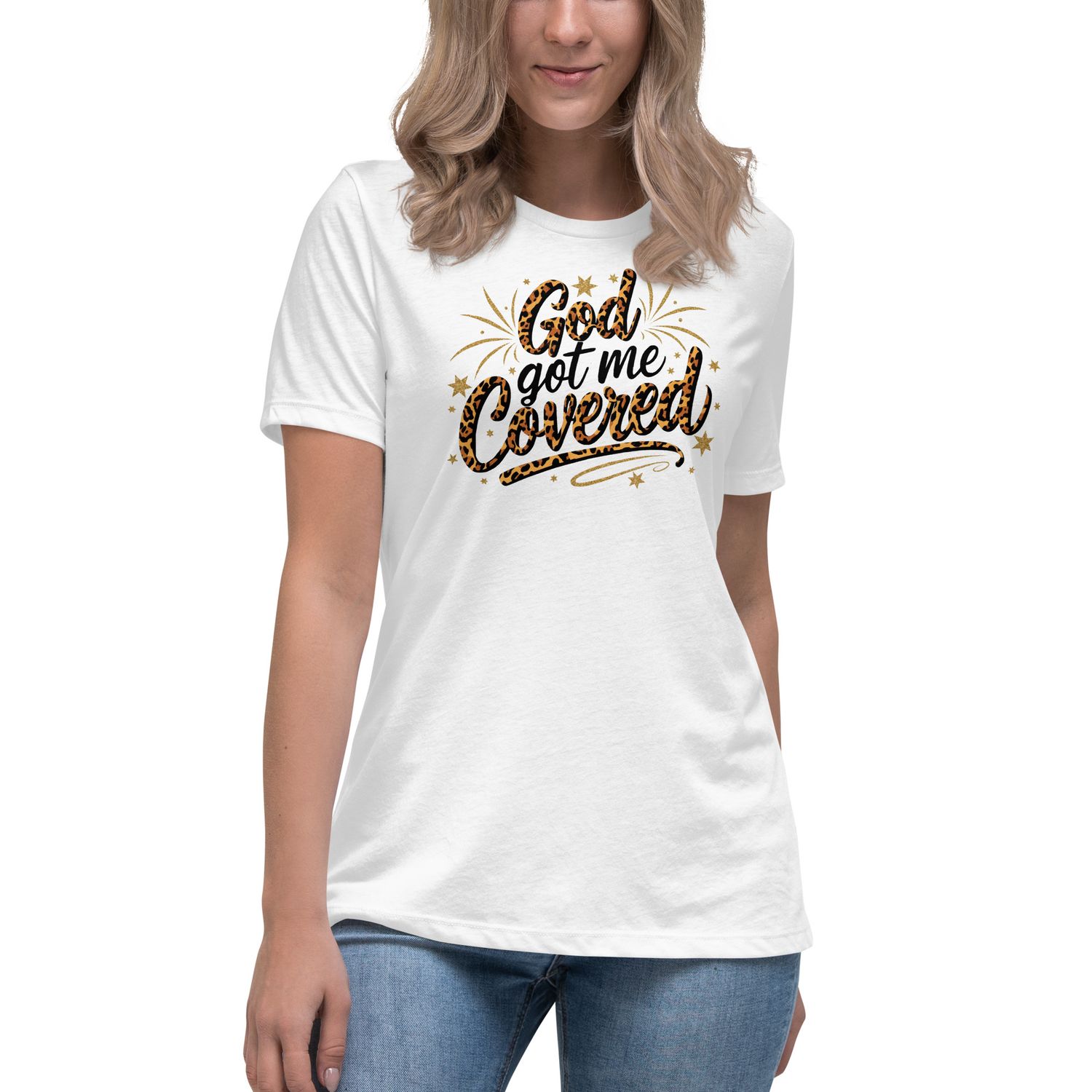 God Got Me Covered Women&#39;s Relaxed T-Shirt