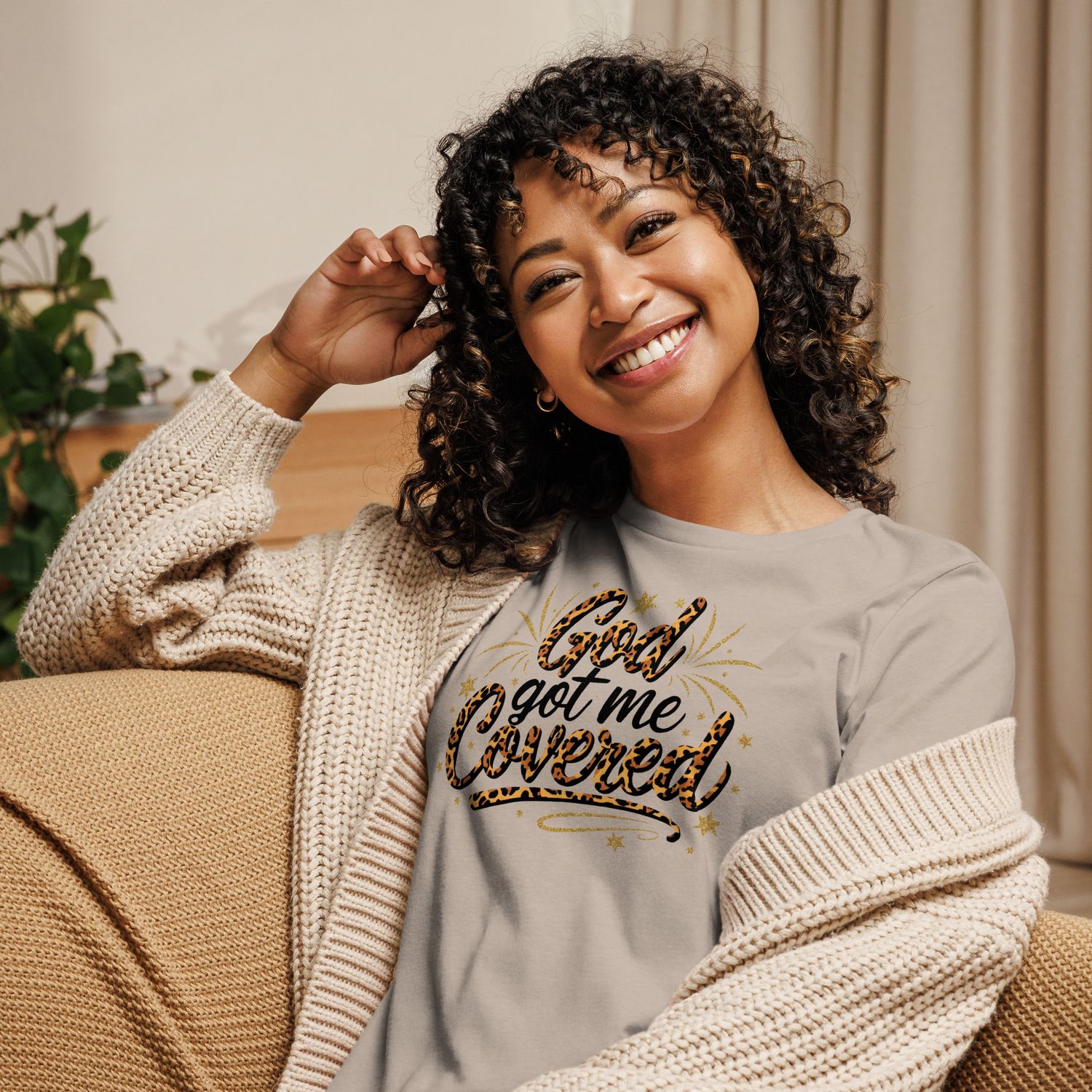 God Got Me Covered Women&#39;s Relaxed T-Shirt