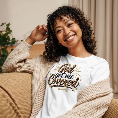 God Got Me Covered Women&#39;s Relaxed T-Shirt