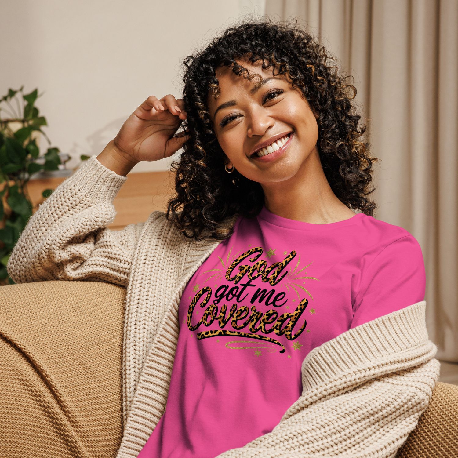 God Got Me Covered Women&#39;s Relaxed T-Shirt