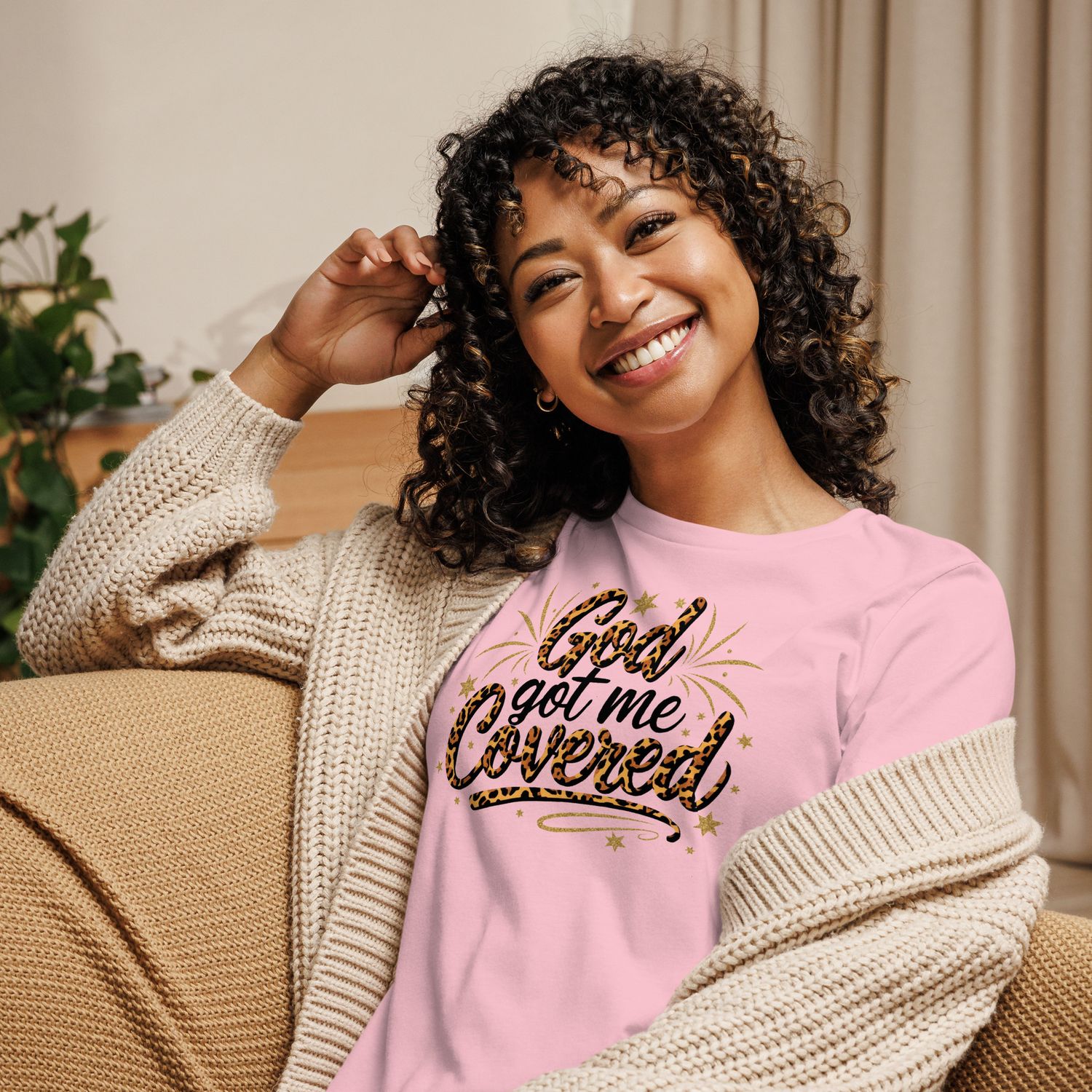 God Got Me Covered Women&#39;s Relaxed T-Shirt