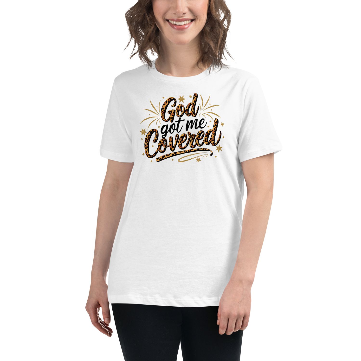 God Got Me Covered Women&#39;s Relaxed T-Shirt