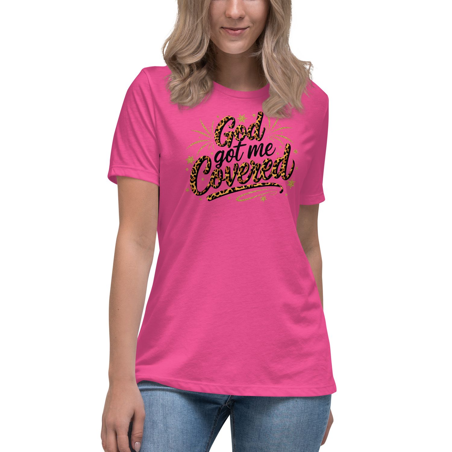 God Got Me Covered Women&#39;s Relaxed T-Shirt