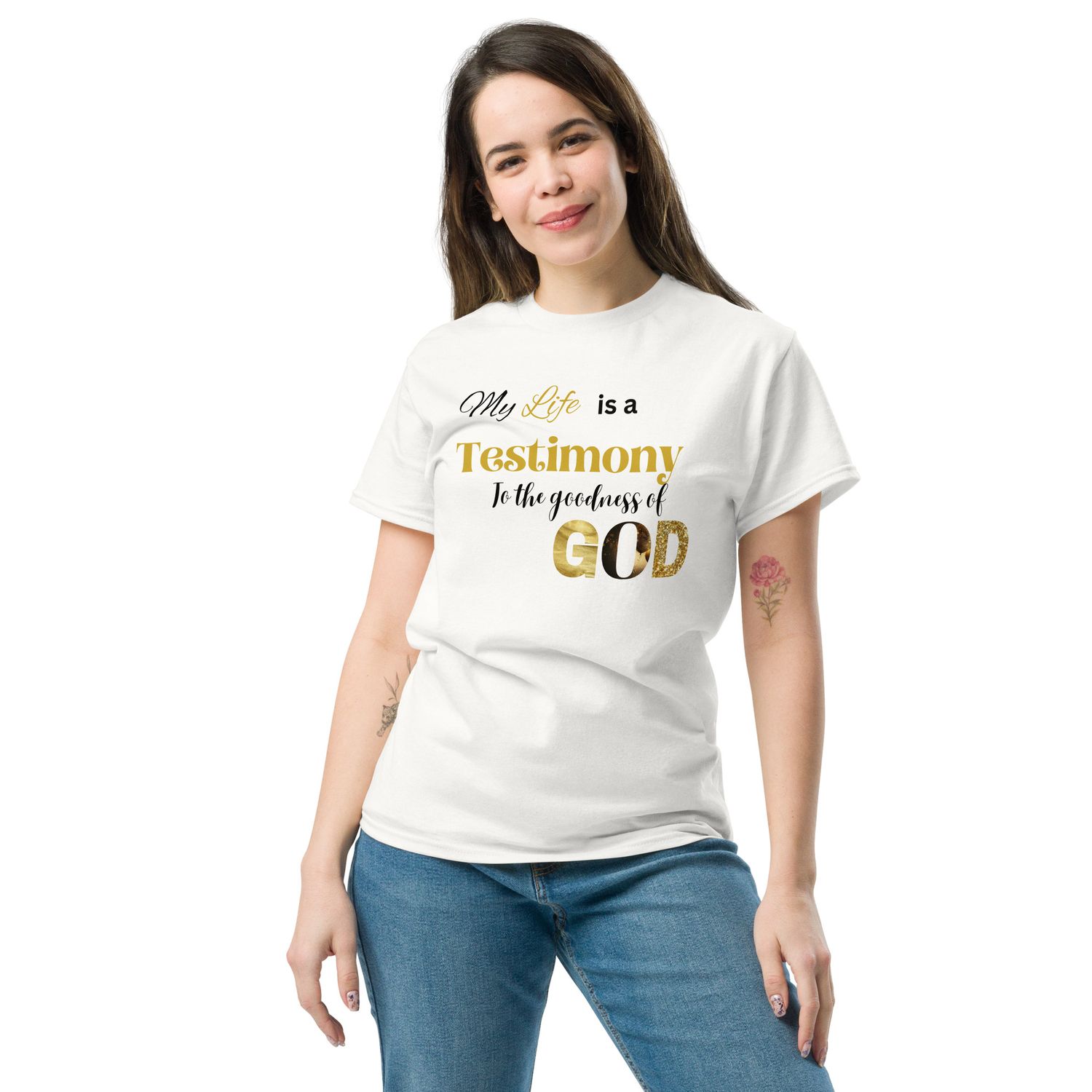 My Life Is A Testimony Classic T-Shirt