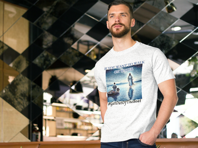 Walk on Water Faith T-Shirt – Step Out in Bold Faith with Jesus