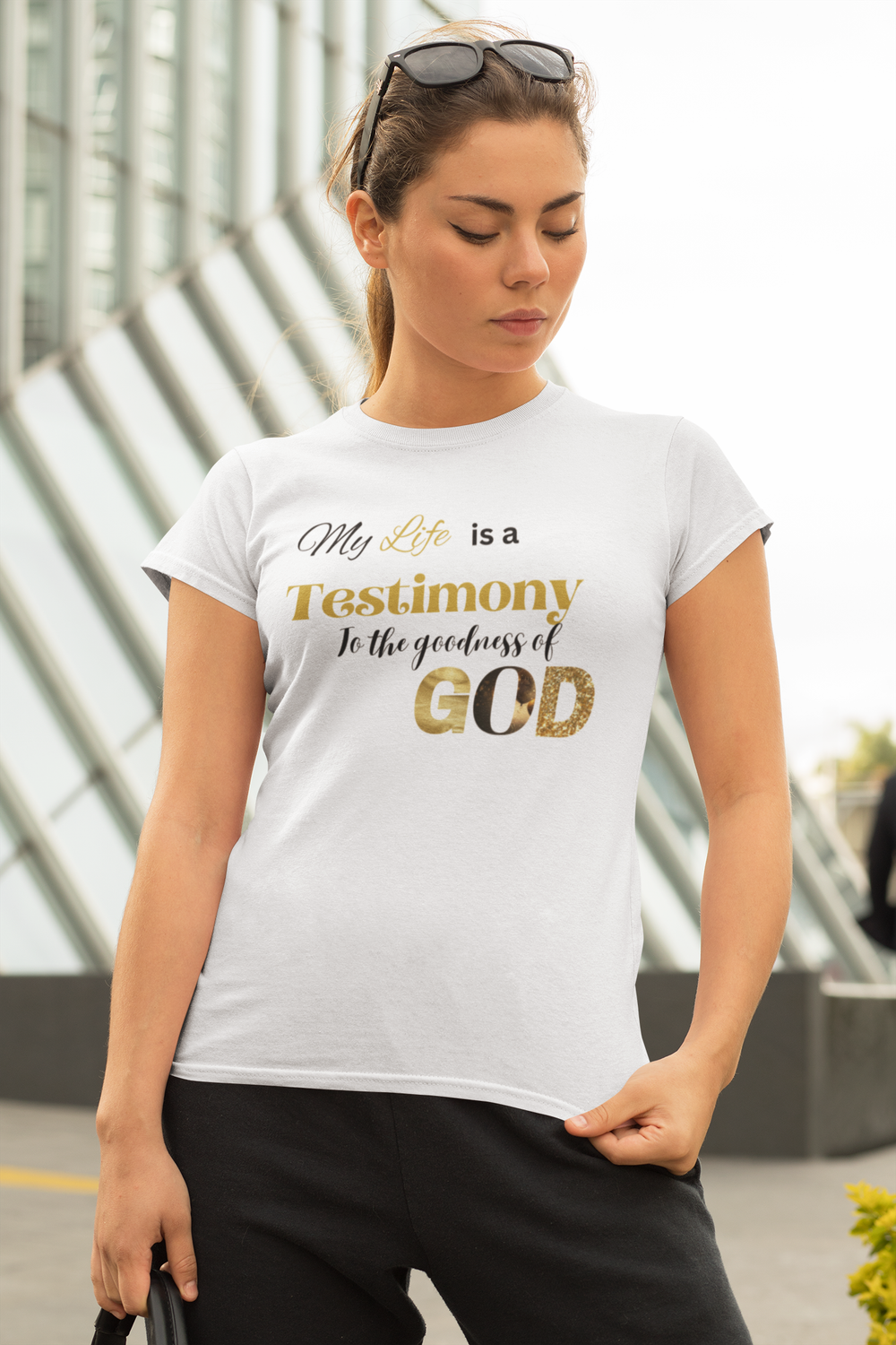 My Life Is A Testimony Classic T-Shirt