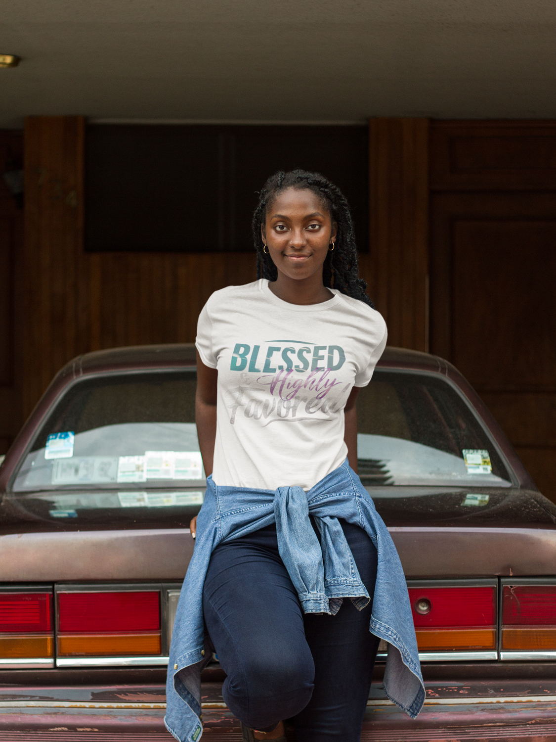 Blessed &amp; Highly Favored T-Shirt 