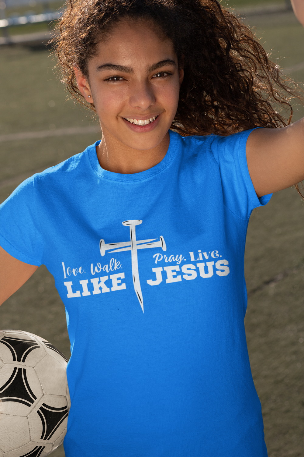 Love, Walk, Live, Pray Like Jesus&quot; T-shirt