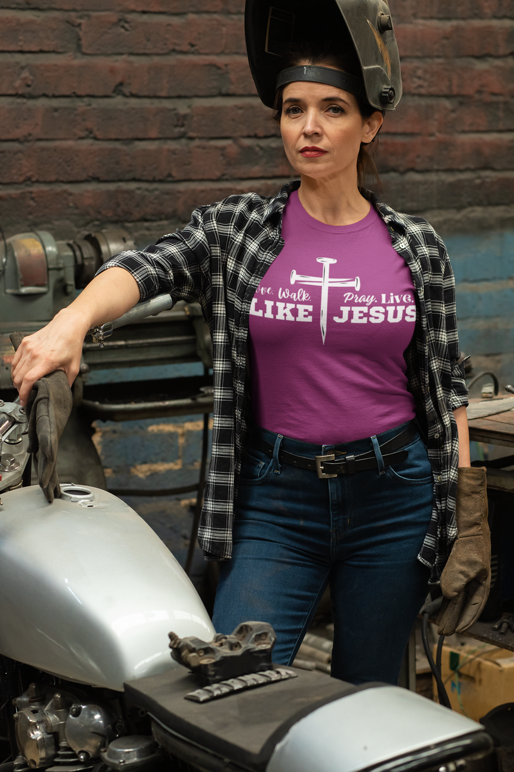 Love, Walk, Live, Pray Like Jesus&quot; T-shirt
