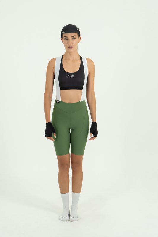 Olive Bib Short