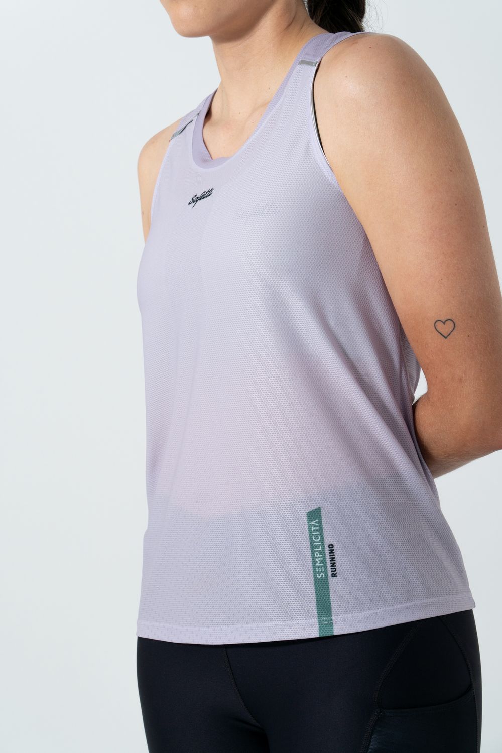 Lavender Sleeveless Singlet