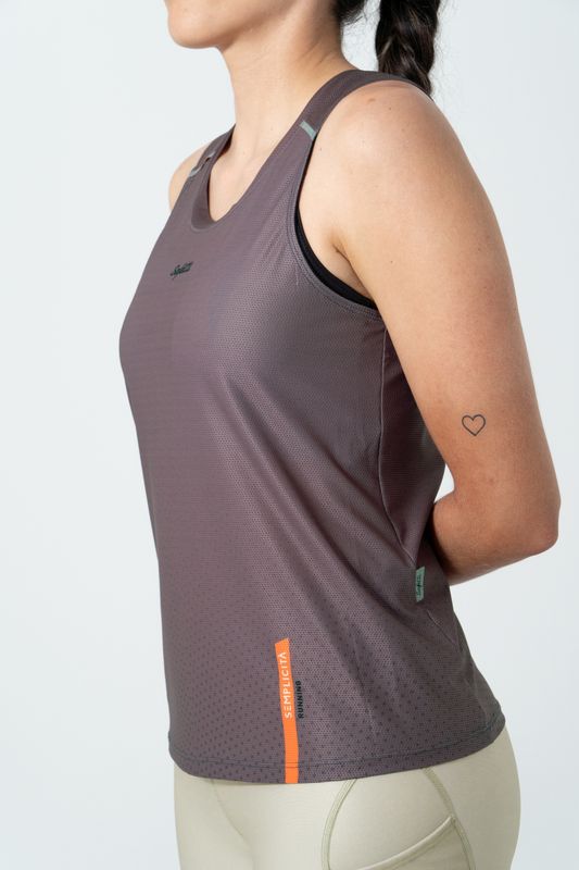 Berrymilk Sleeveless Singlet