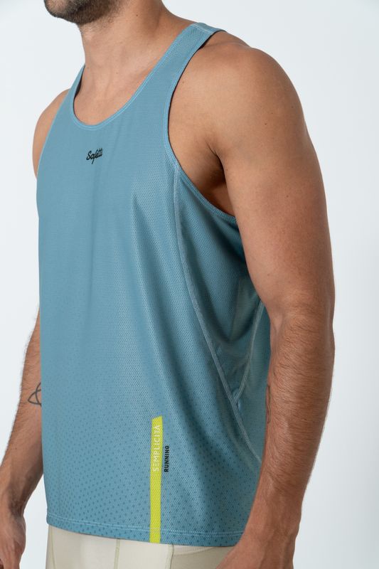 Powder Blue Sleeveless Singlet