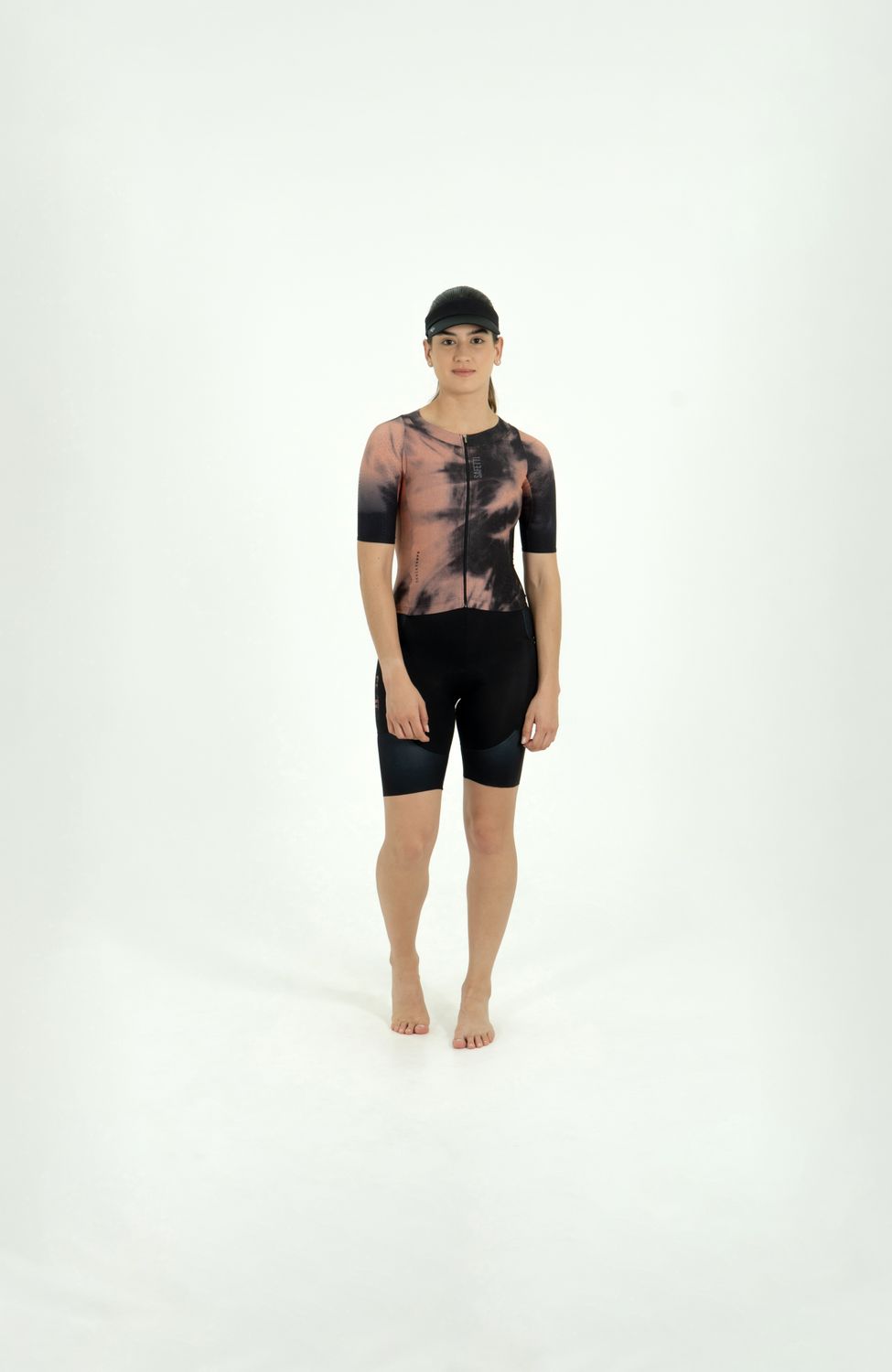 Red Ocean Short Sleeve Trisuit
