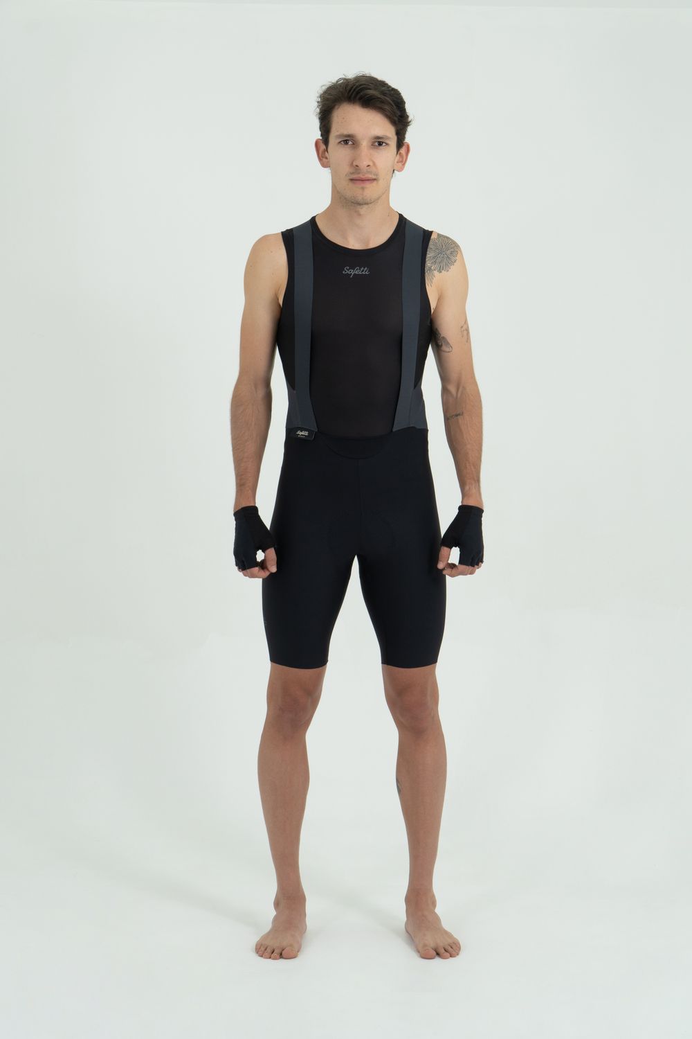 Black Bib-Short