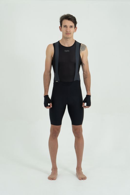 Black Bib-Short