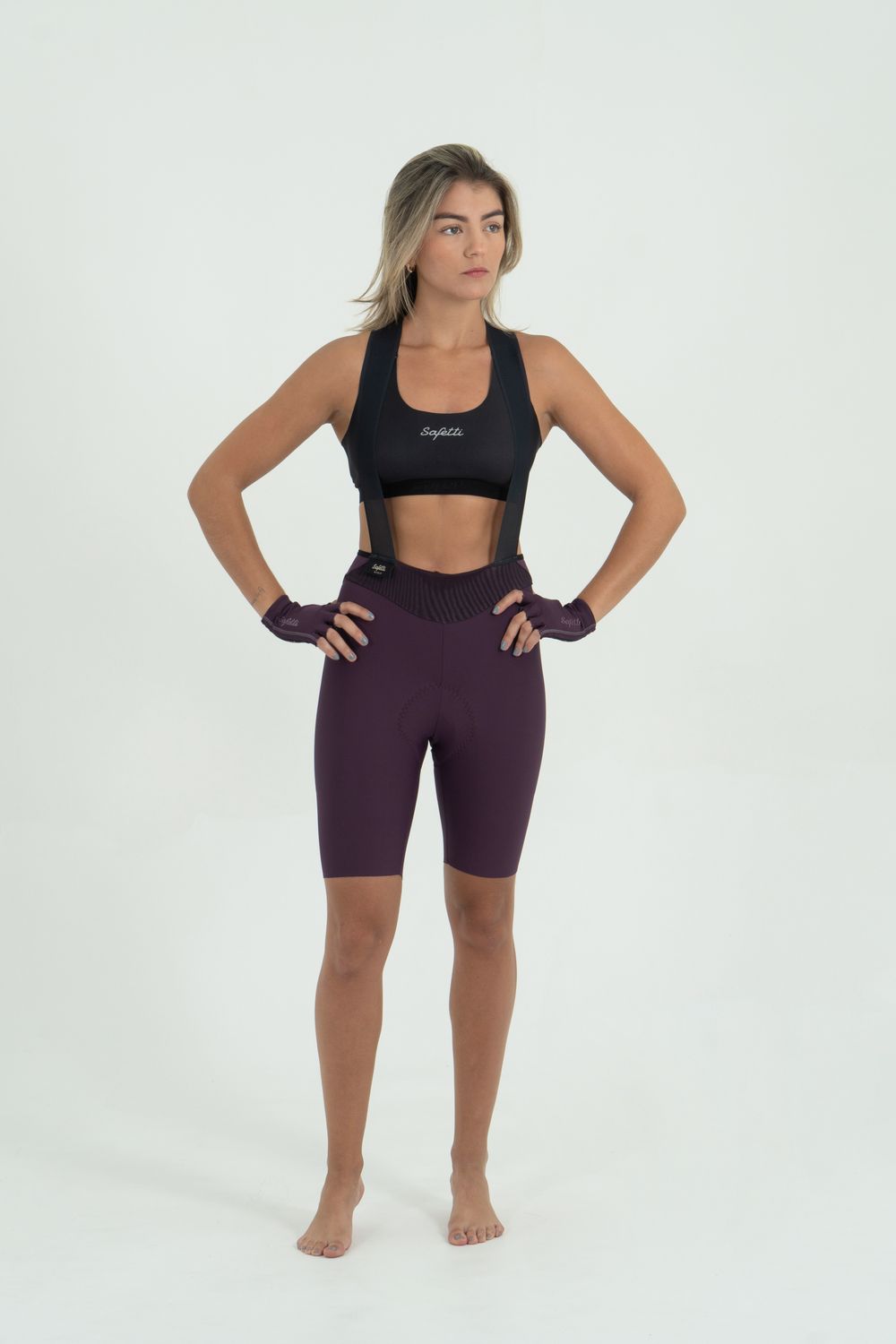 Grape Bib-Short