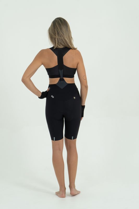 Black Bib-Short