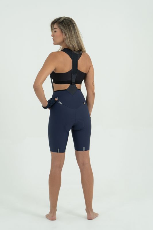 Navy Blue Bib-Short