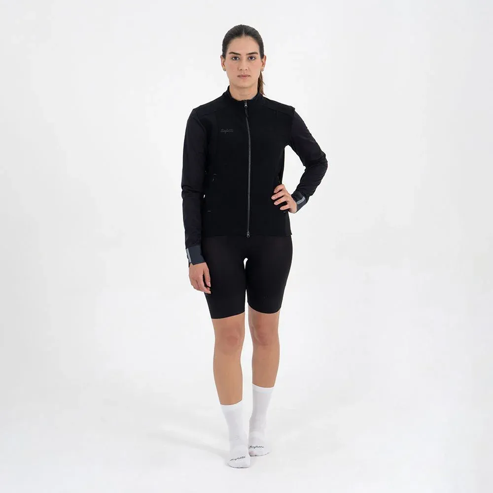 Charcoal Thermaltech Jacket Woman