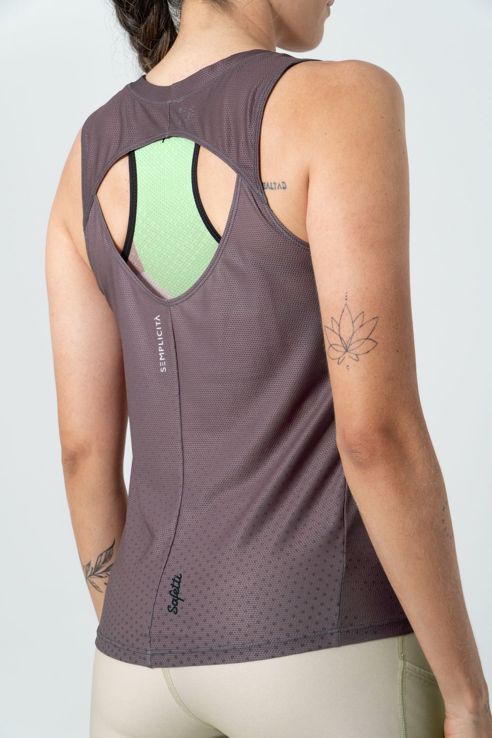 Berrymilk Sleeveless Singlet