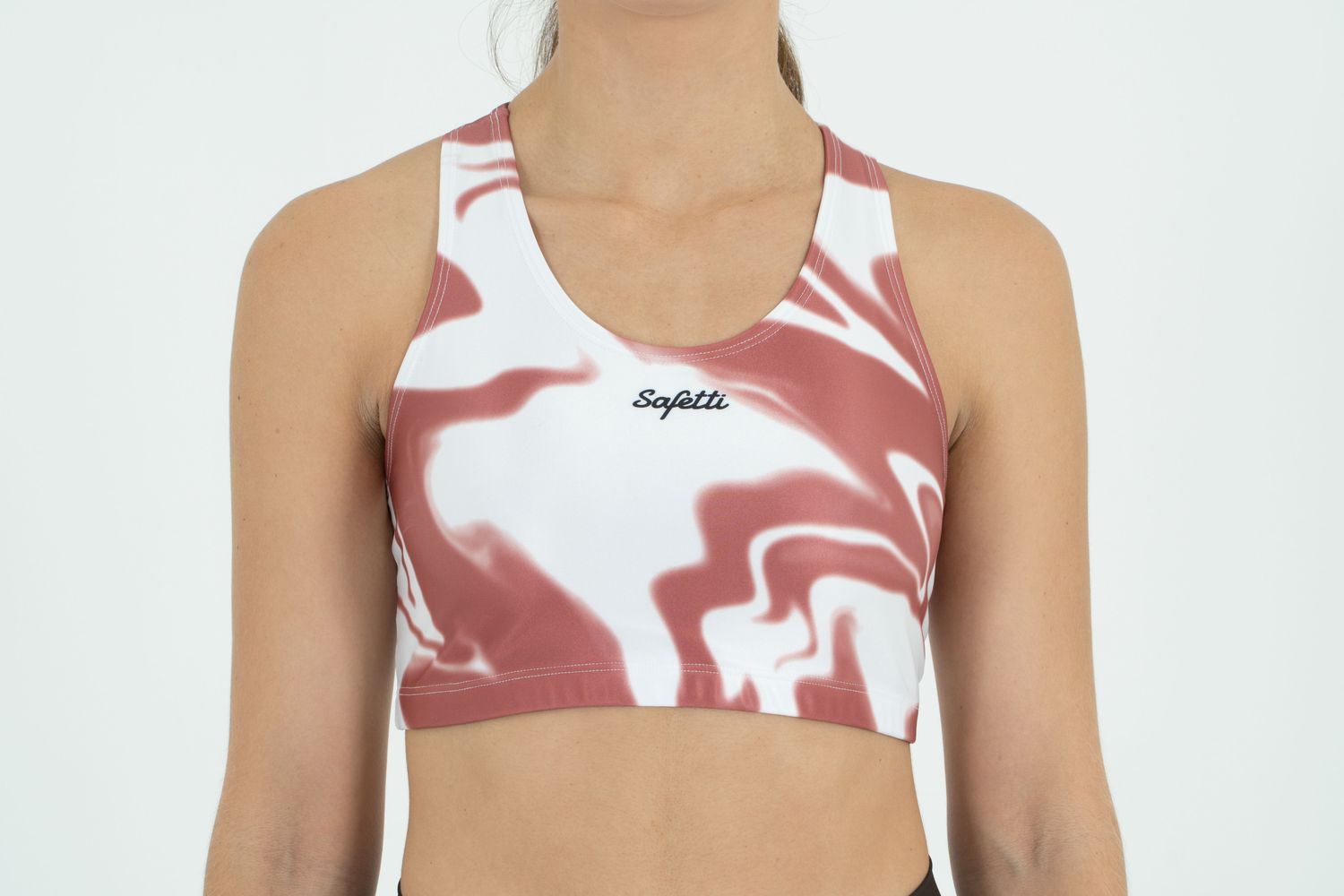 Diffused Rose Dust Sports Bra