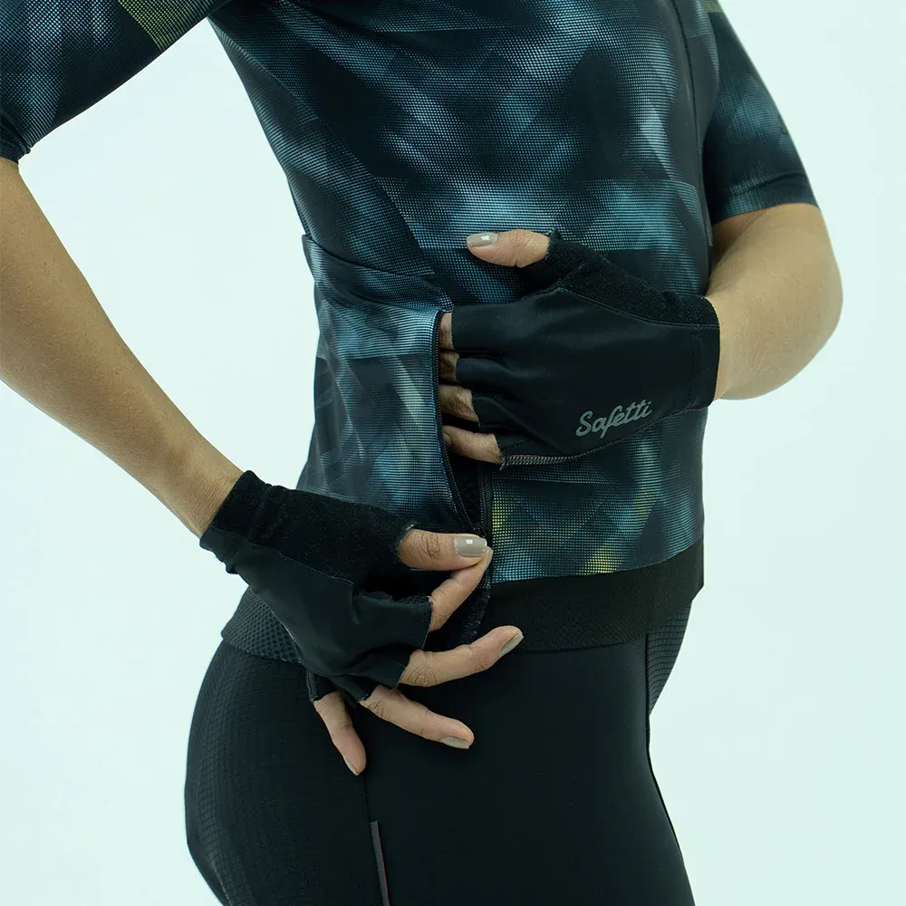 Strobe Black Short Sleeve Jersey