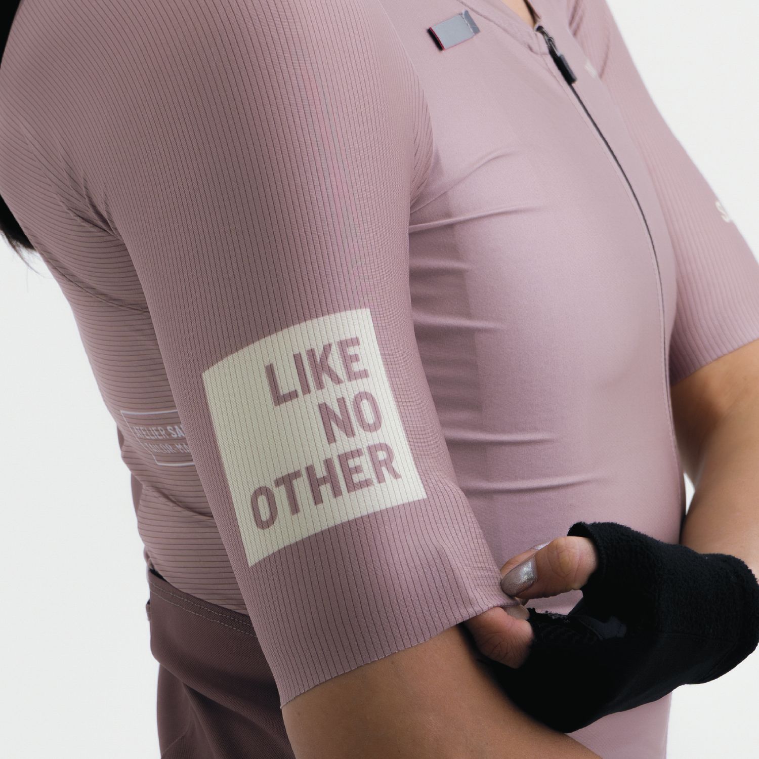 Gravel Pale Pink Short Sleeve Jersey