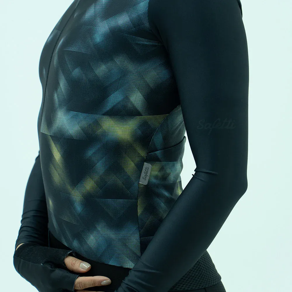 Strobe Black Long Sleeve Jersey
