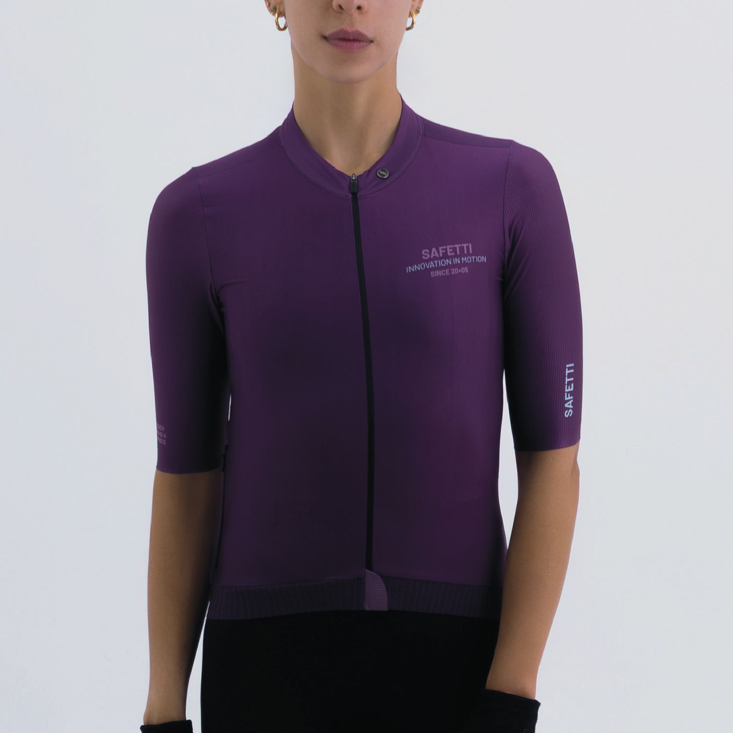 Leggero Purple Short Sleeve Jersey