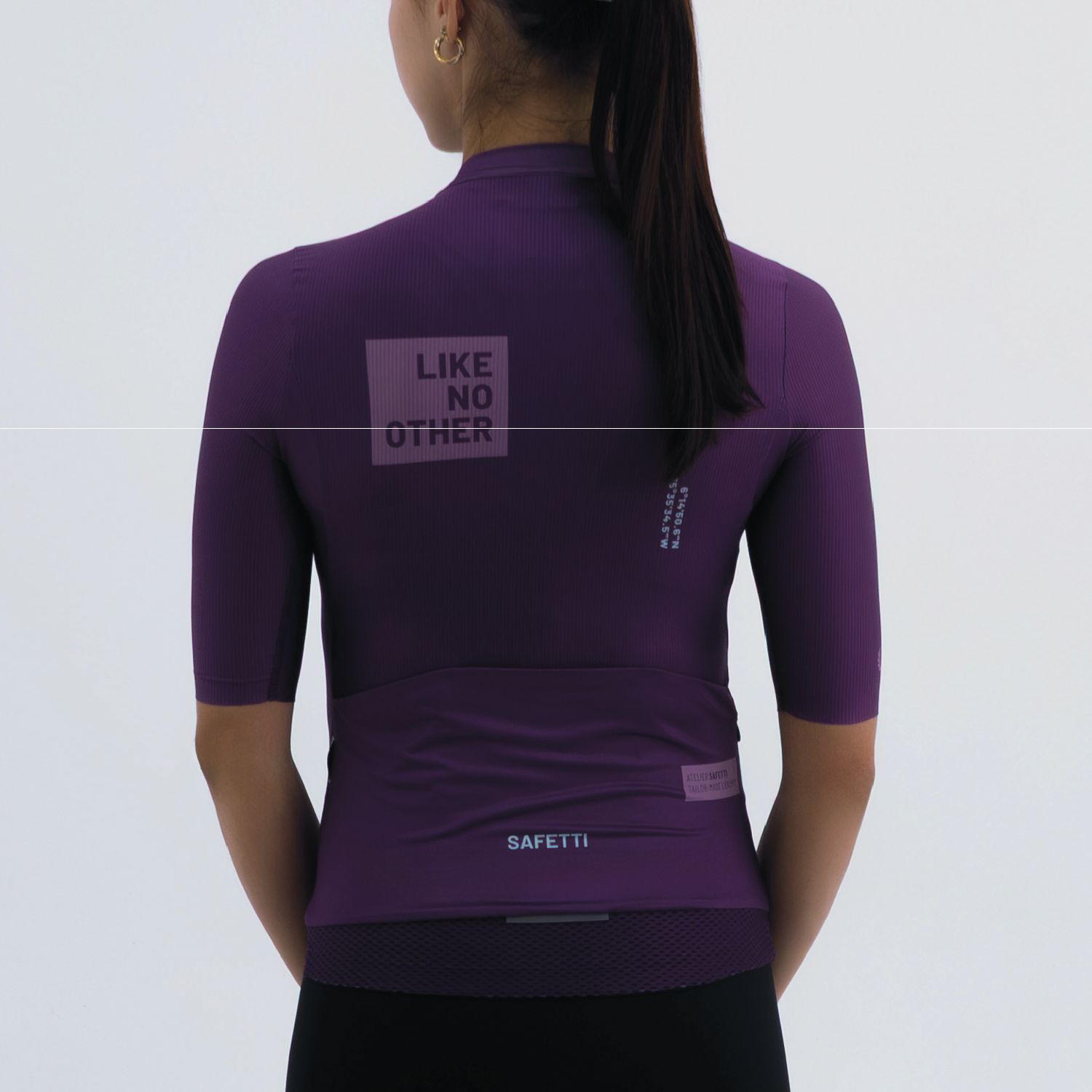 Leggero Purple Short Sleeve Jersey