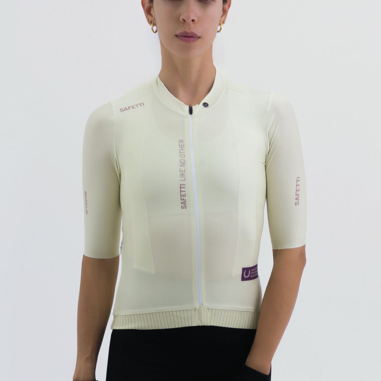 Leggero Pastel Yellow Short Sleeve Jersey