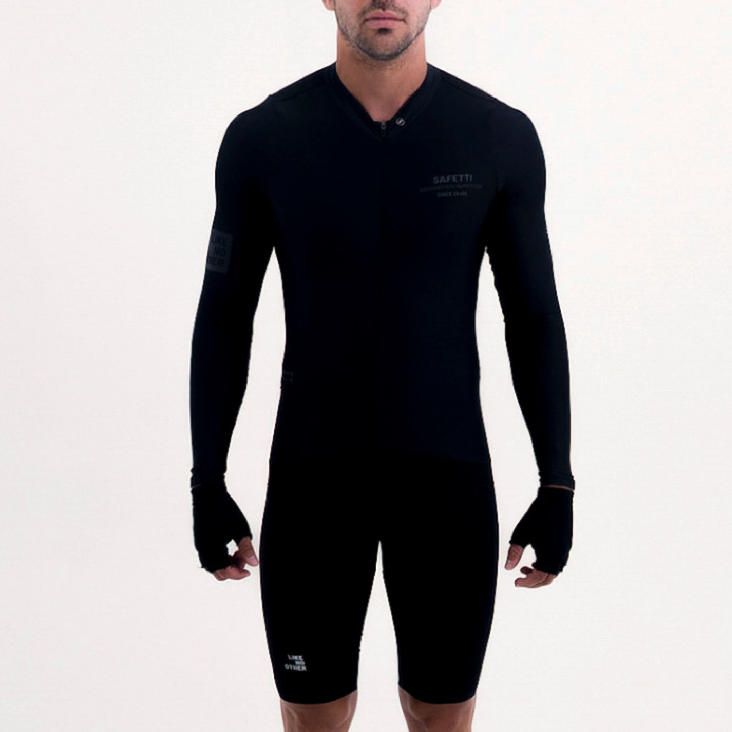 Leggero Black Long Sleeve Jersey