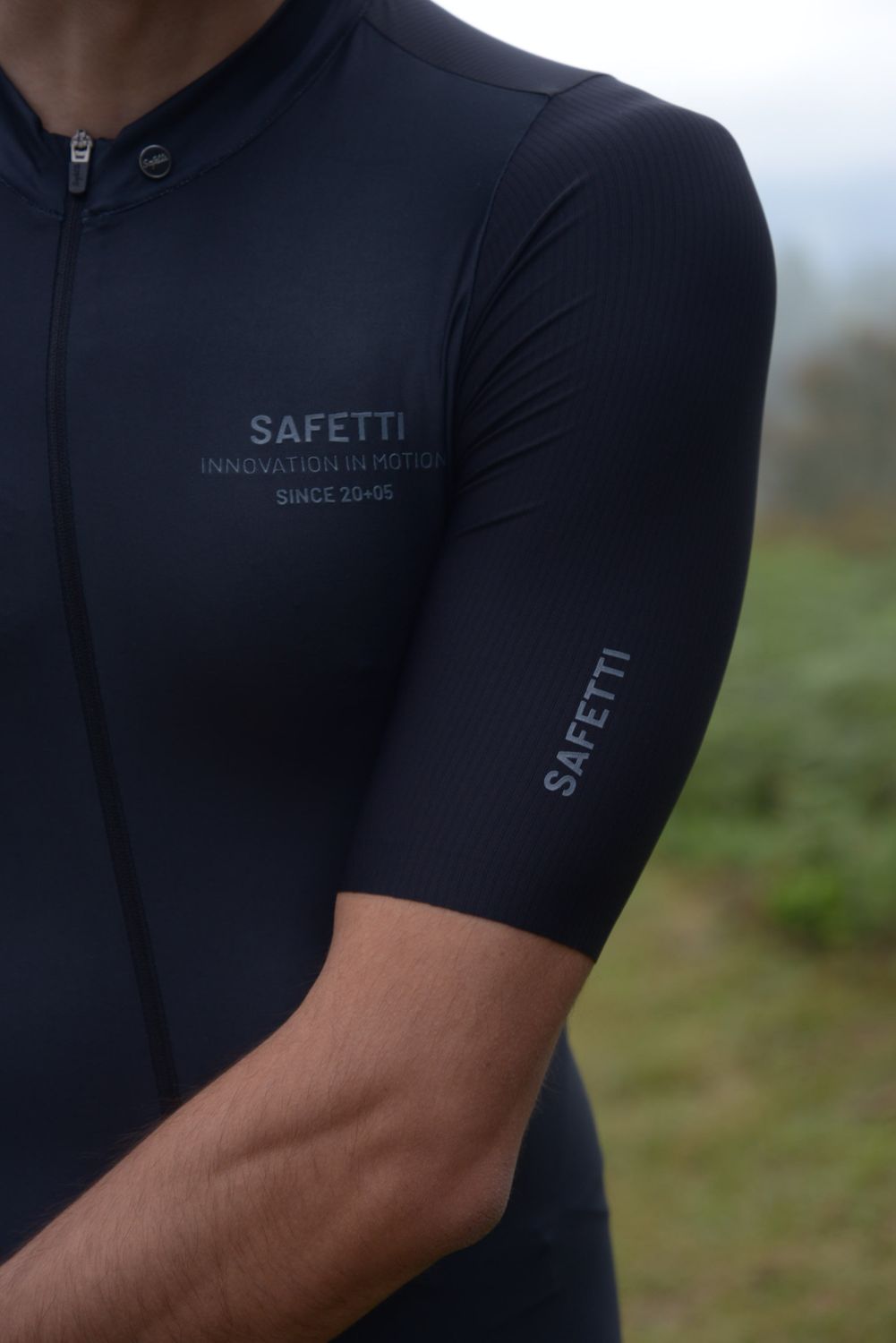 Leggero Black Short Sleeve Jersey