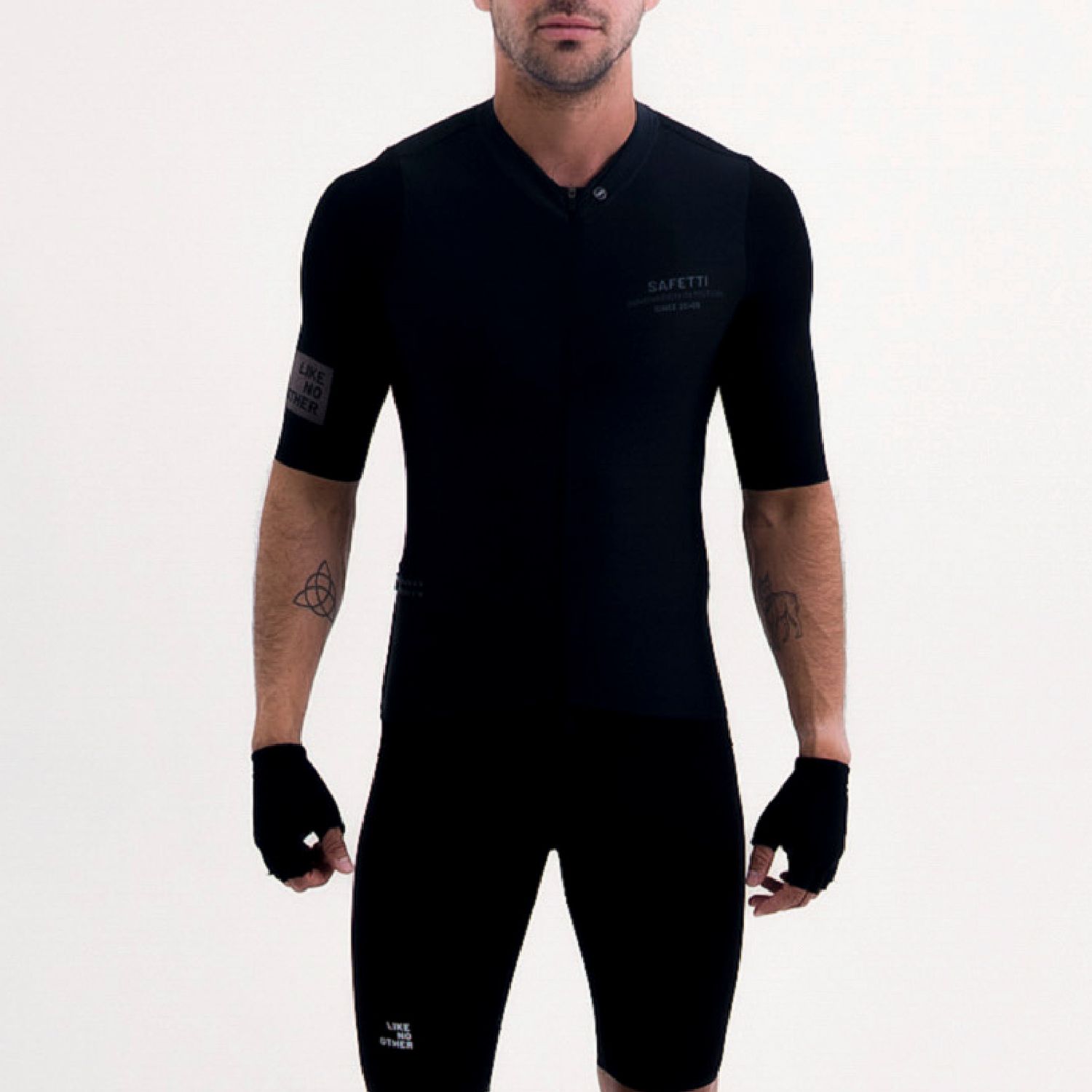 Leggero Black Short Sleeve Jersey