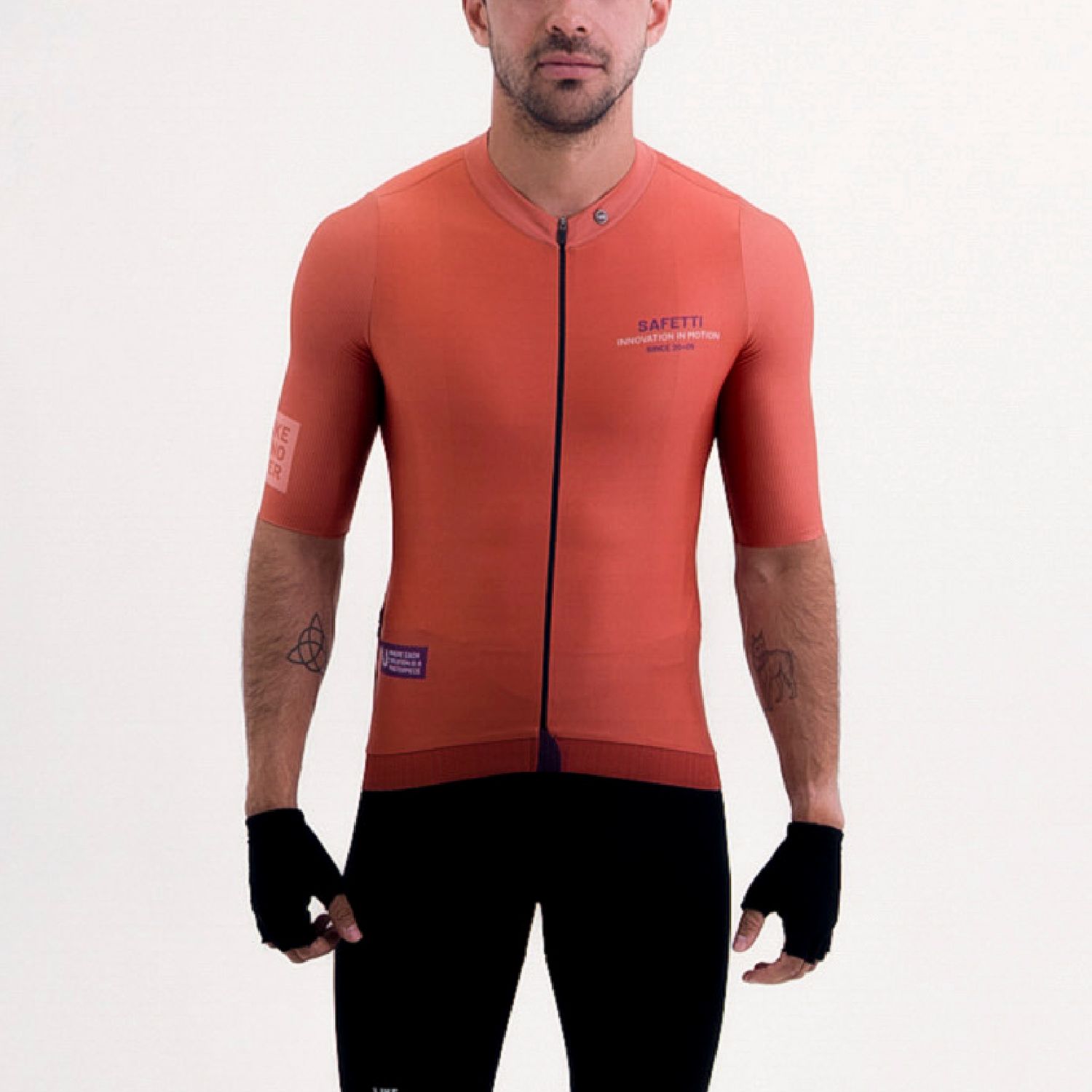 Leggero Orange Short Sleeve Jersey