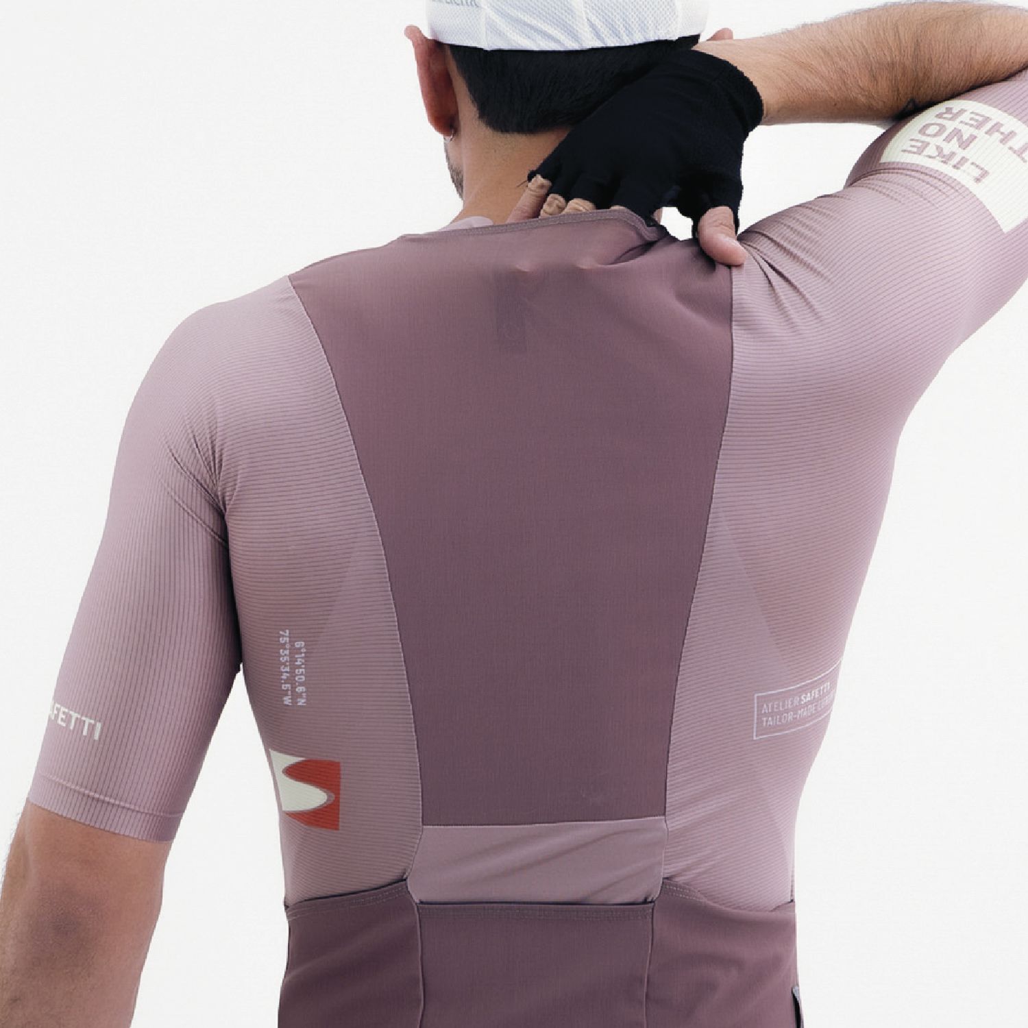 Gravel Pale Pink Short Sleeve Jersey