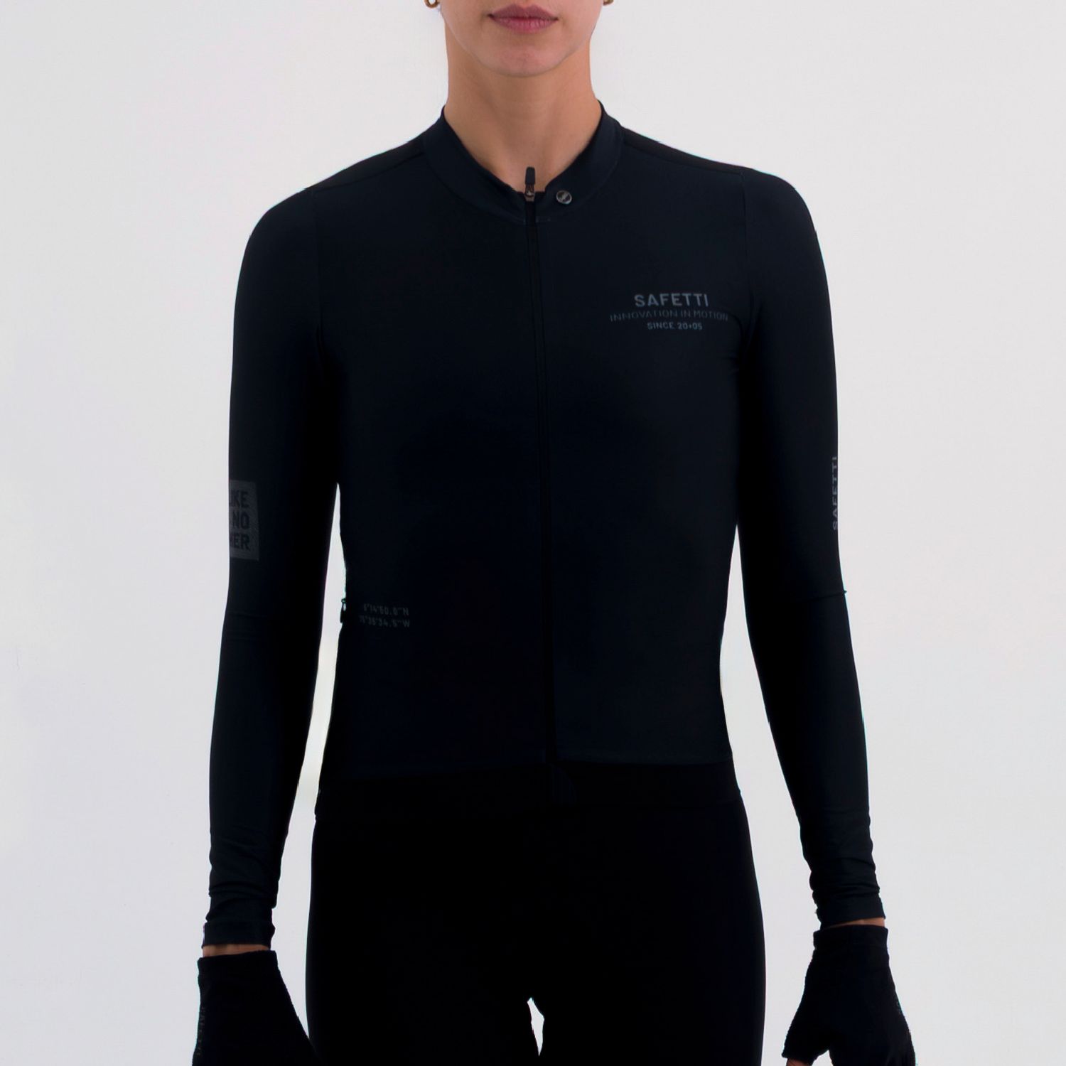 Leggero Black Long Sleeve Jersey