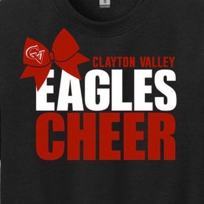 PRE-ORDER Eagles Cheer Hoodie Sweatshirt - PICK YOUR COLOR &amp; DECORATION TYPE