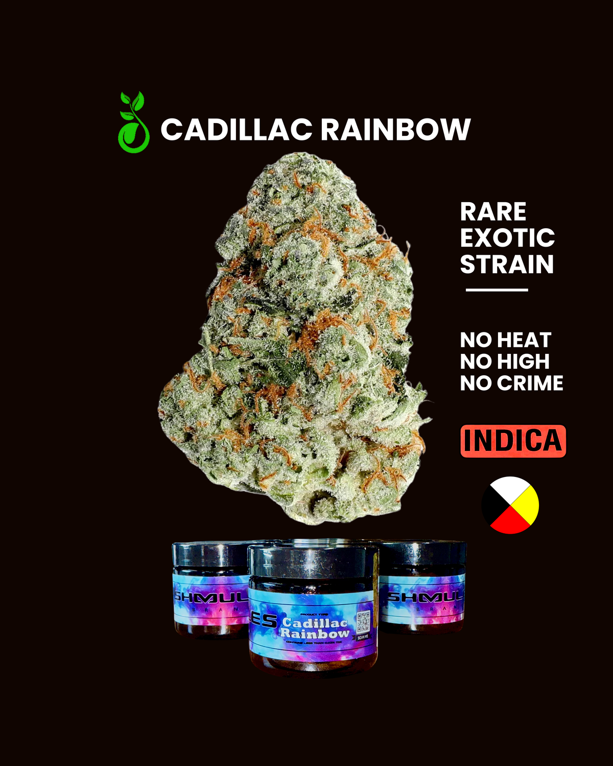 CADILLAC RAINBOW PREMIUM EXOTIC INDOOR FLOWER