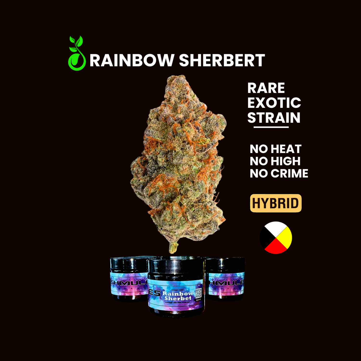 RS-11 (RAINBOW SHERBET) PREMIUM EXOTIC INDOOR FLOWER