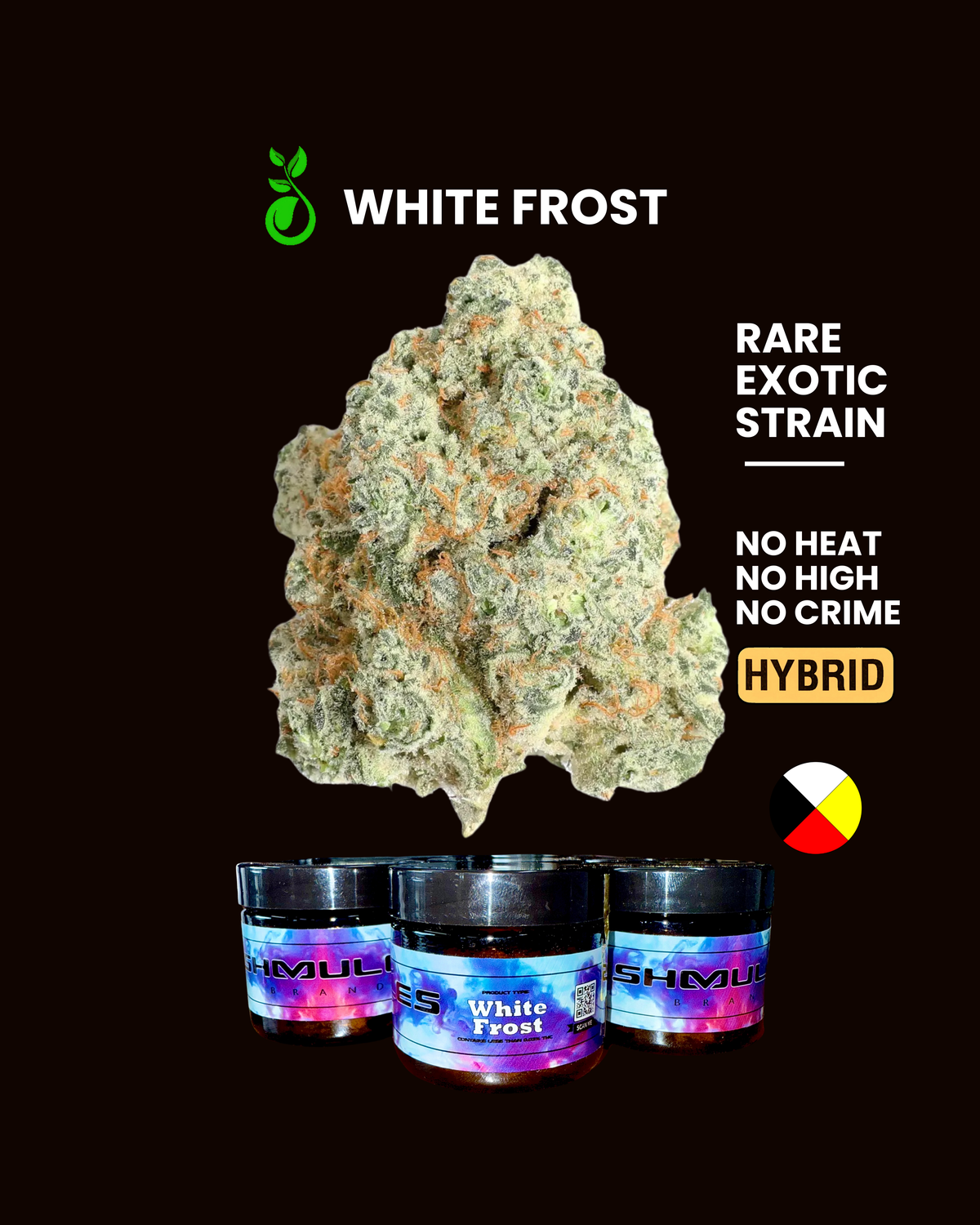 WHITE FROST PREMIUM EXOTIC INDOOR FLOWER