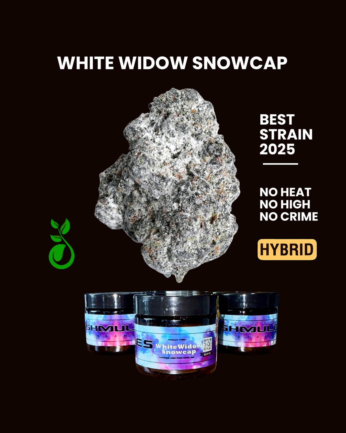 WHITE WIDOW SNOCAP PREMIUM EXOTIC INDOOR FLOWER
