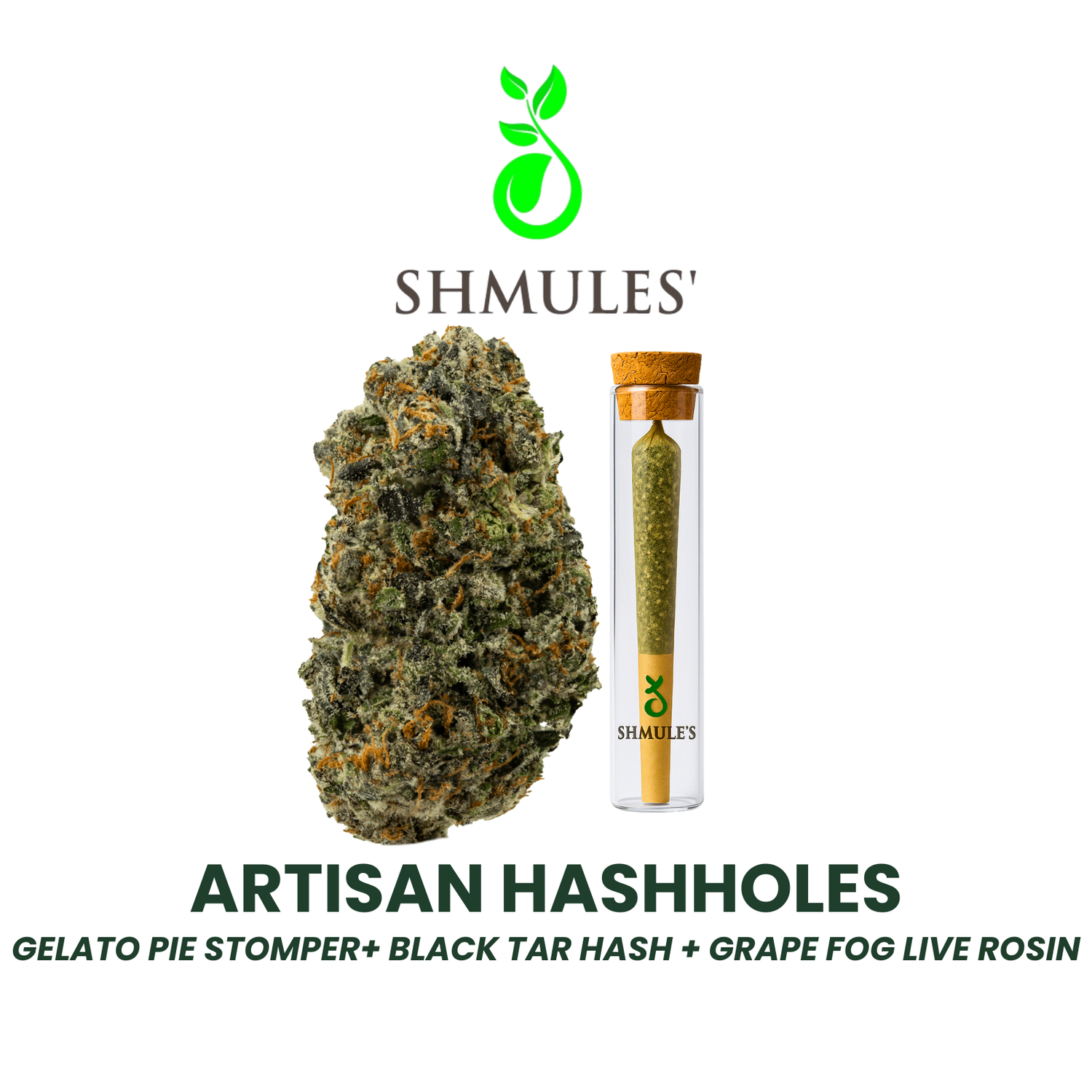 GELATO PIE STOMPER + GRAPE FOG BUBBLE HASH + BLACK TAR HASH