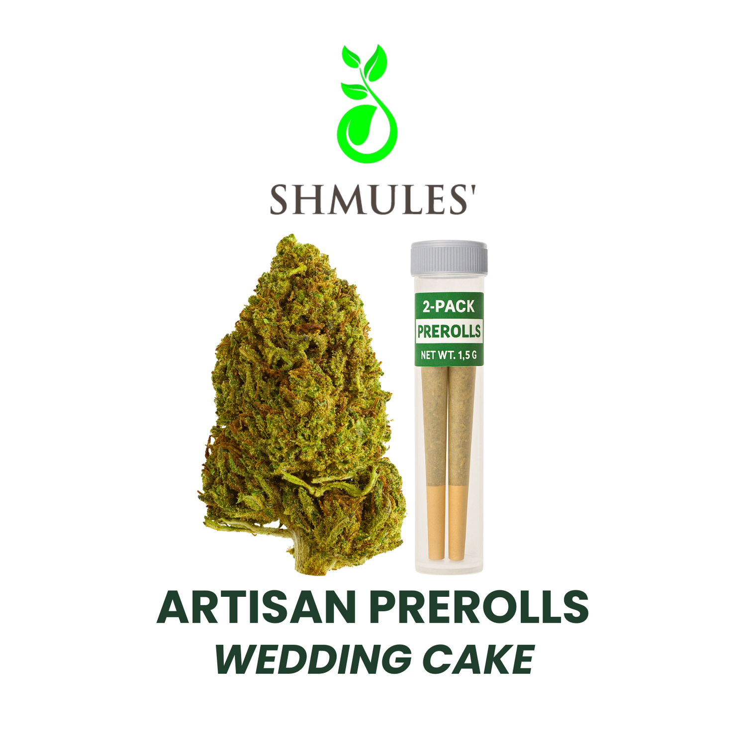 WEDDING CAKE 2PACK PREROLLS