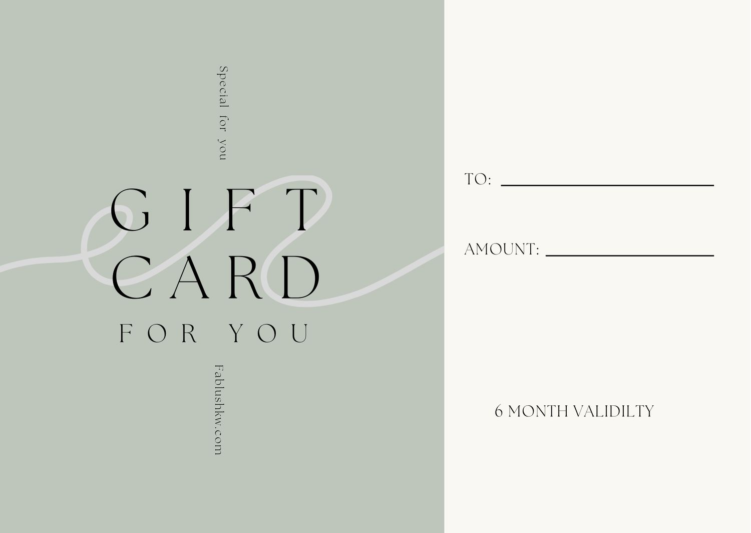 Gift card
