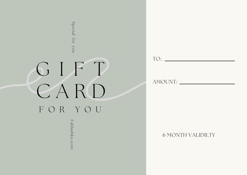 Gift card