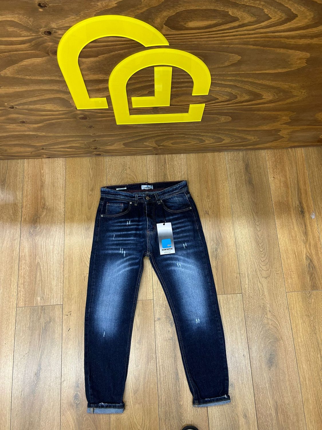 JEANS BRANDO INDACO