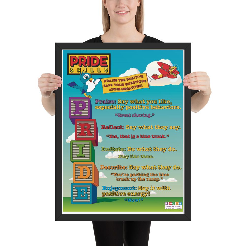 Framed Poster PRIDE Skills